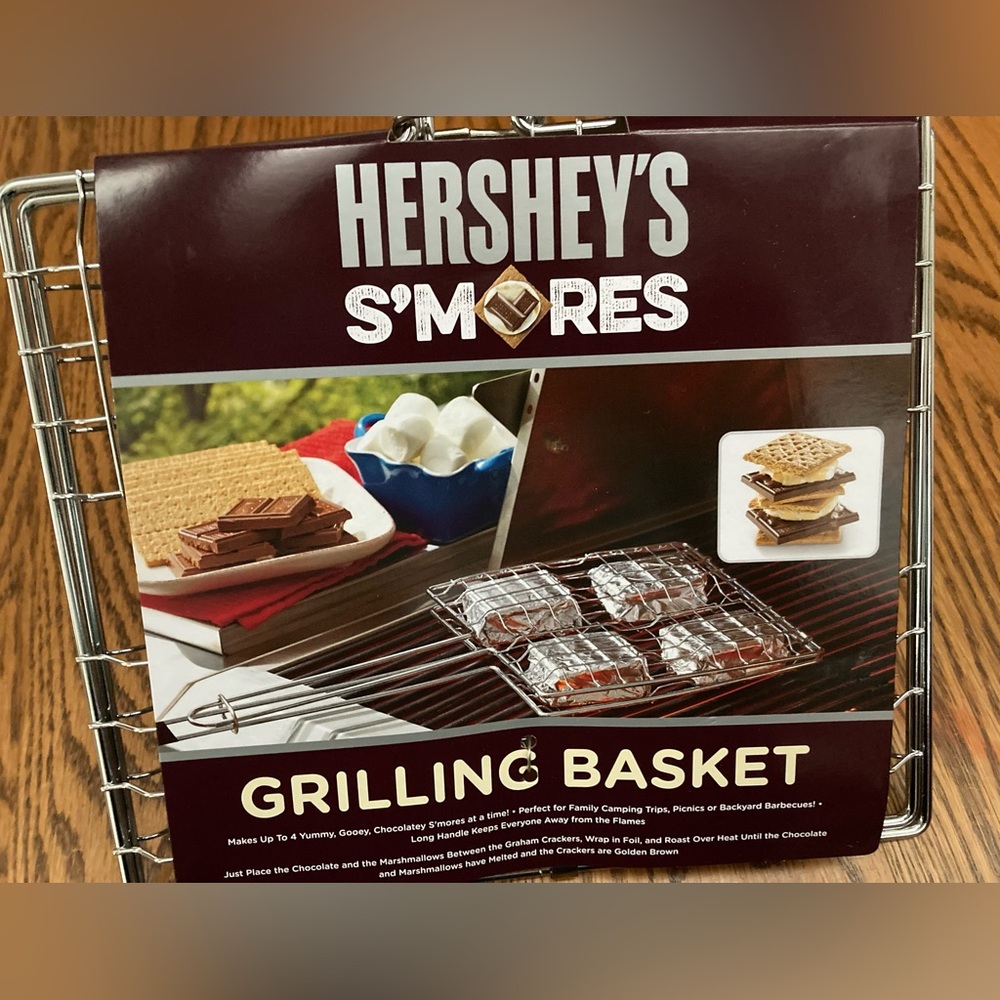 🍫🔥🏕️S’MORES Grilling Basket by HERSHEY’S